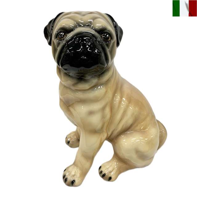 楽天市場】ロイヤルコペンハーゲン フィギュリン 犬置物 パグ ライト