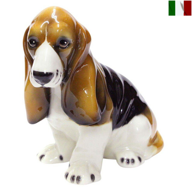 楽天市場】置物 グレーハウンド 犬 白 陶器 イタリア インテリア
