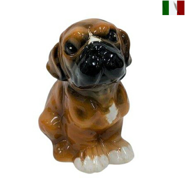 ブルドッグ　オブジェ　イタリア　陶器 ブルドッグ オブジェ イタリア 陶器 ブルドッグ オブジェ