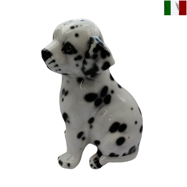 楽天市場】ダルメシアン(ブラックスポット）ガーデニング 犬 置物
