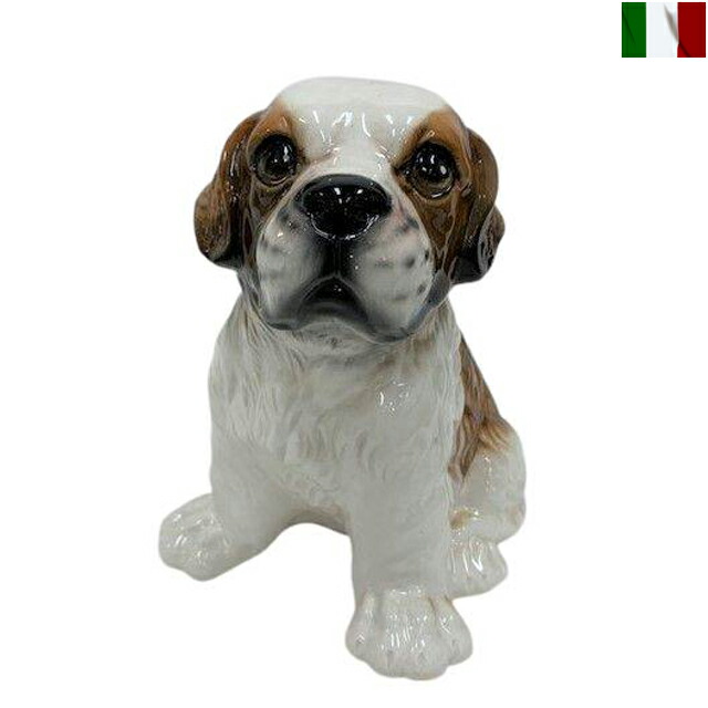 イタリア製 犬置物 セントバーナード 玄関用飾り インテリア 楽天市場】セントバーナード 置物 オブジェ h6-53 【送料無料