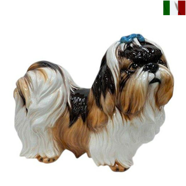 楽天市場】A015057犬の置物 シーズー雑貨 pug置物 癒し かわいい 動物