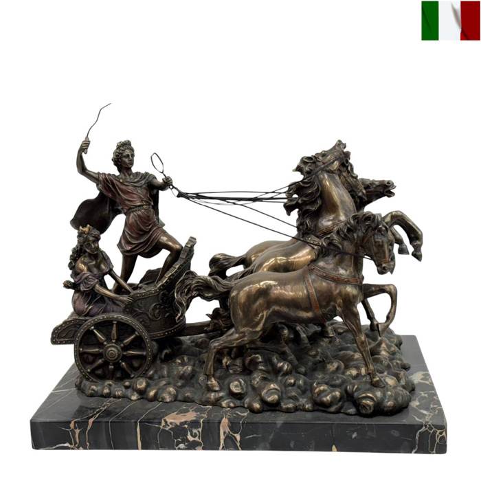 ベンハー 置物 インテリア クラシック ブロンズ風 イタリア|艶姿家具