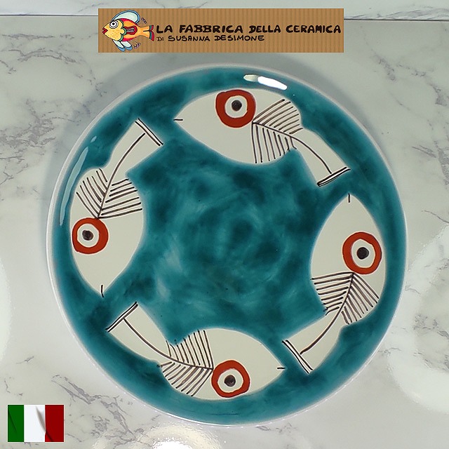 楽天市場】絵皿 陶器 壁掛け インテリア スザンナデシモーネ イタリア