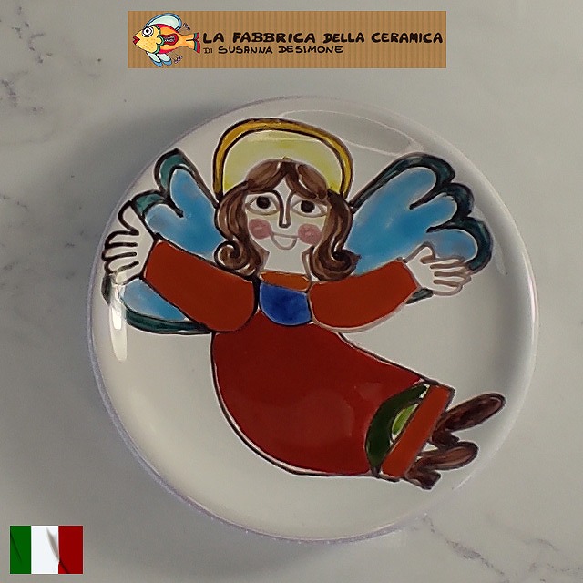 楽天市場】Susanna de Simone イタリア 絵皿 19cm 4匹のサカナ