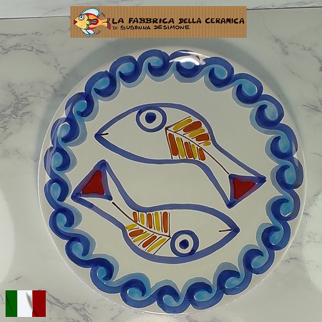 デシモーネ   八角形  絵皿   新品未使用    本物 楽天市場】Susanna de Simone イタリア 絵皿 19cm ニワトリ お皿