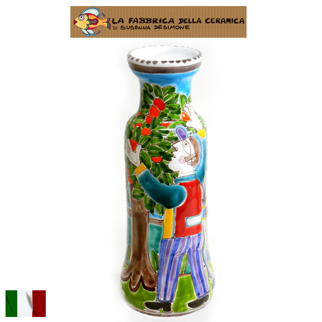 手数料安い 花瓶 陶器 インテリア スザンナ デ シモーネ イタリア製 人気ブランドを Florispack Ru