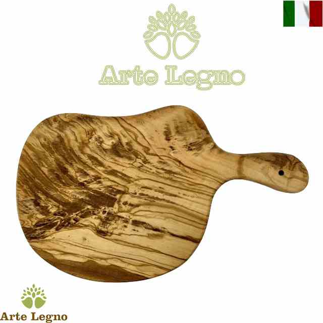 カッティングボード オリーブ 無垢材 まな板 天然木 アルテレニョ Arte Legno 限定1個 イタリア製