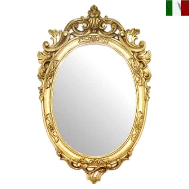 楽天市場】鏡 壁掛け イタリア製 クラシックミラー 壁掛け 鏡 ゴールド