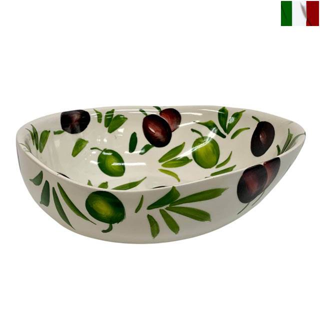 楽天市場】ボウル さくらんぼ柄 楕円形 皿 イタリア陶器 食器 絵付け