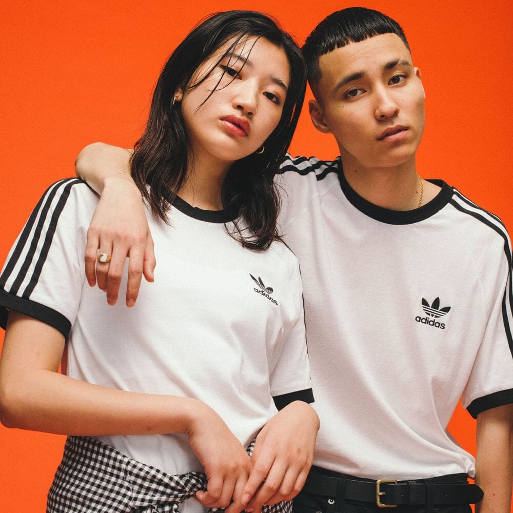 楽天市場 公式 アディダス Adidas オリジナルス Tシャツ 3 Stripes Tee オリジナルス レディース メンズ ウェア トップス Tシャツ 白 ホワイト Cw13 半袖 Adidas Online Shop 楽天市場店