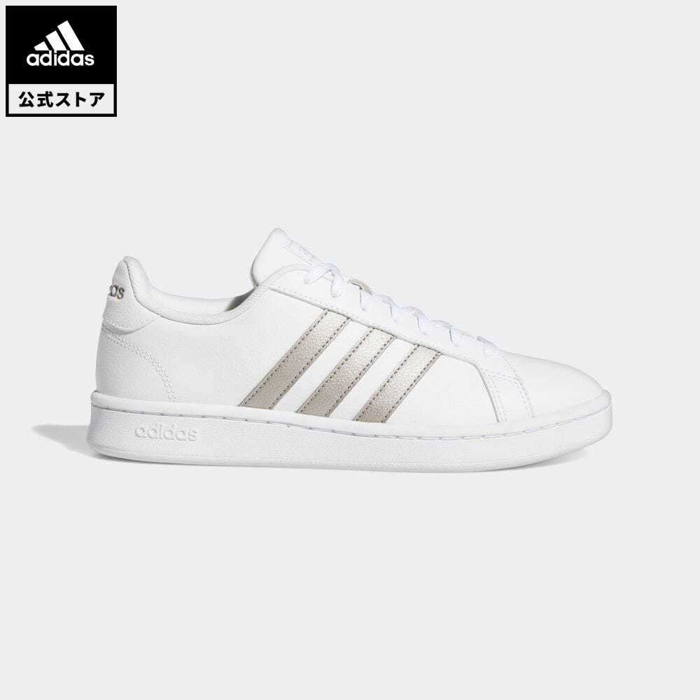 堅苦しさ アディダス Adidas 返品可 庭球 Grandcourt Lea W レディース シューズ スポーツシューズ 白妙 純白 F Whitesneaker テニスシューズ 貨物輸送無料 地所上衣 エッセンシャルズ Giroveloce It