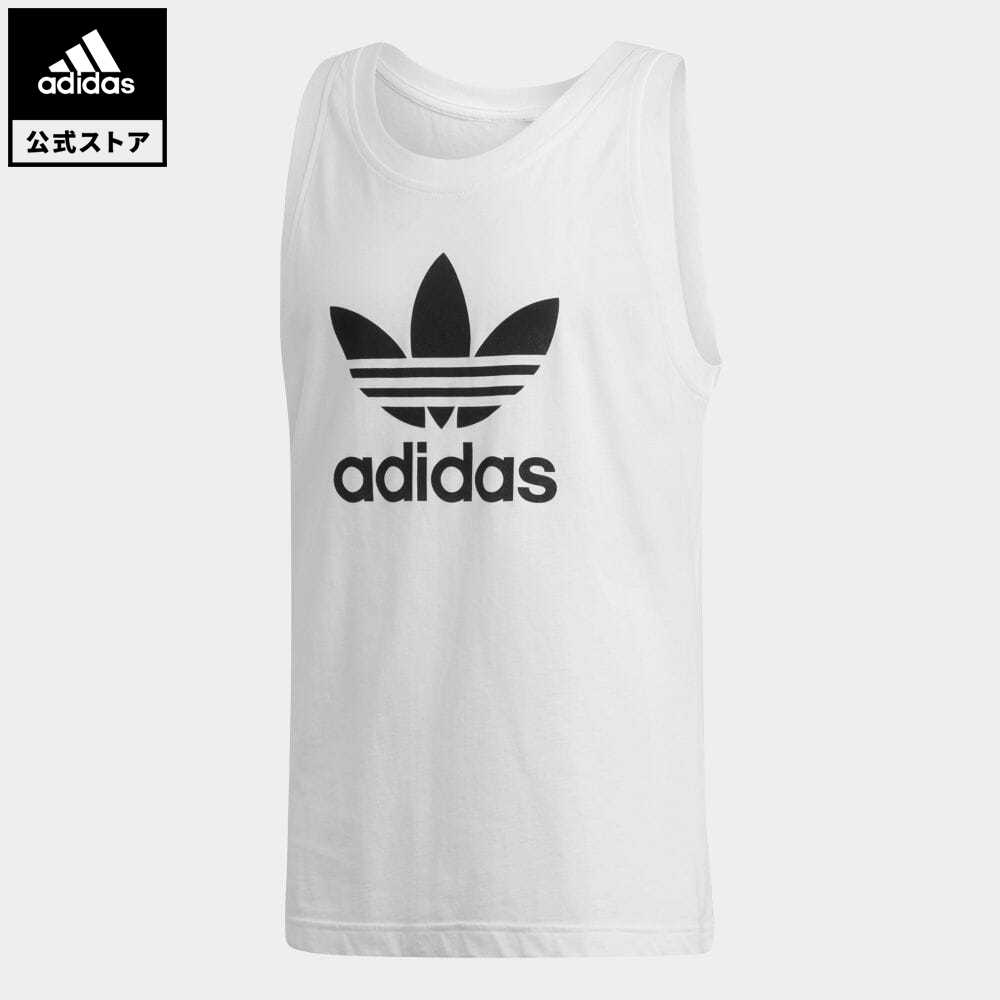 楽天市場 公式 アディダス Adidas 返品可 トレフォイル タンクトップ オリジナルス メンズ ウェア トップス タンクトップ 白 ホワイト Dv1508 トップス Fathersday Adidas Online Shop 楽天市場店