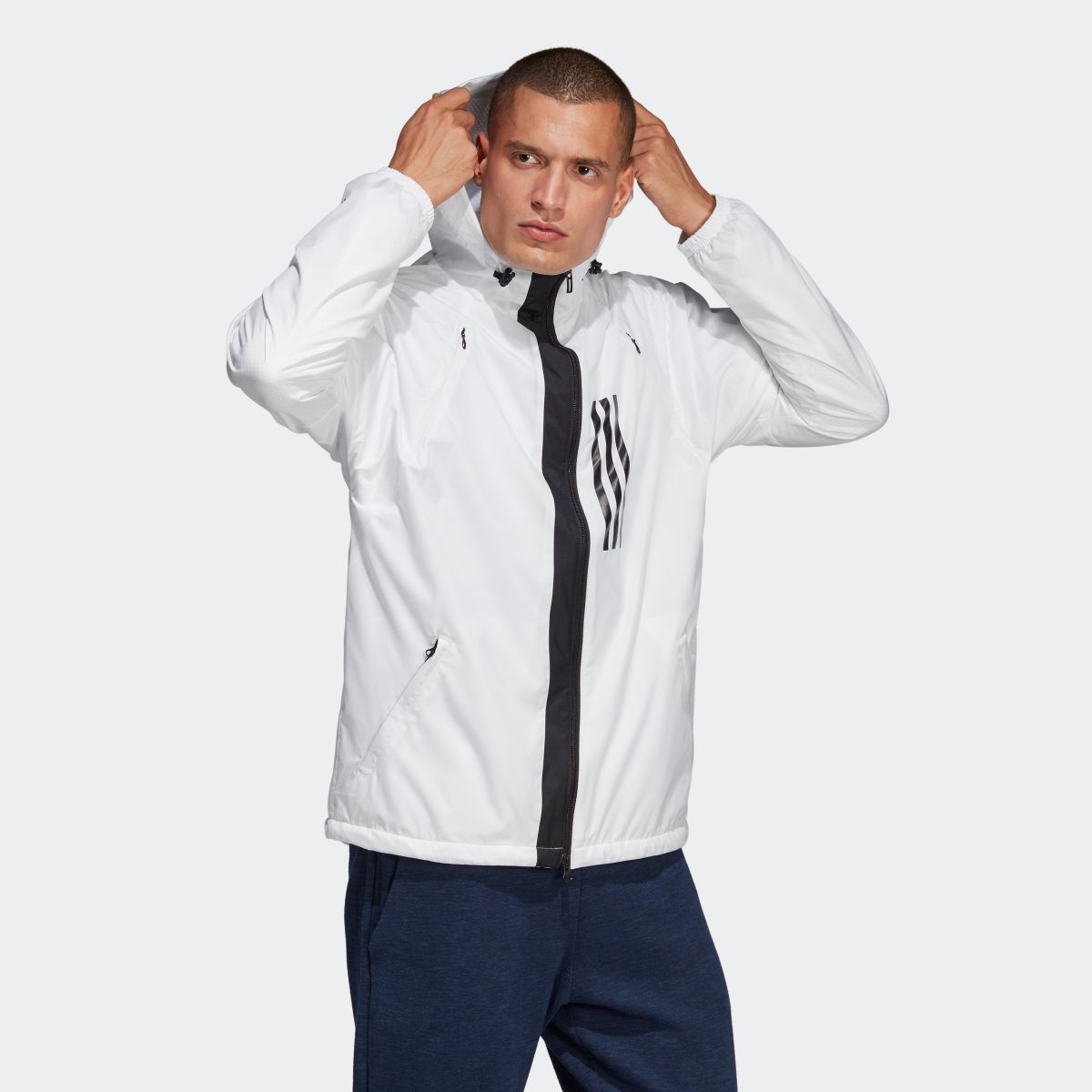 adidas w.n.d. fleece-lined jacket adidas w.n.d. fleece-lined jacket