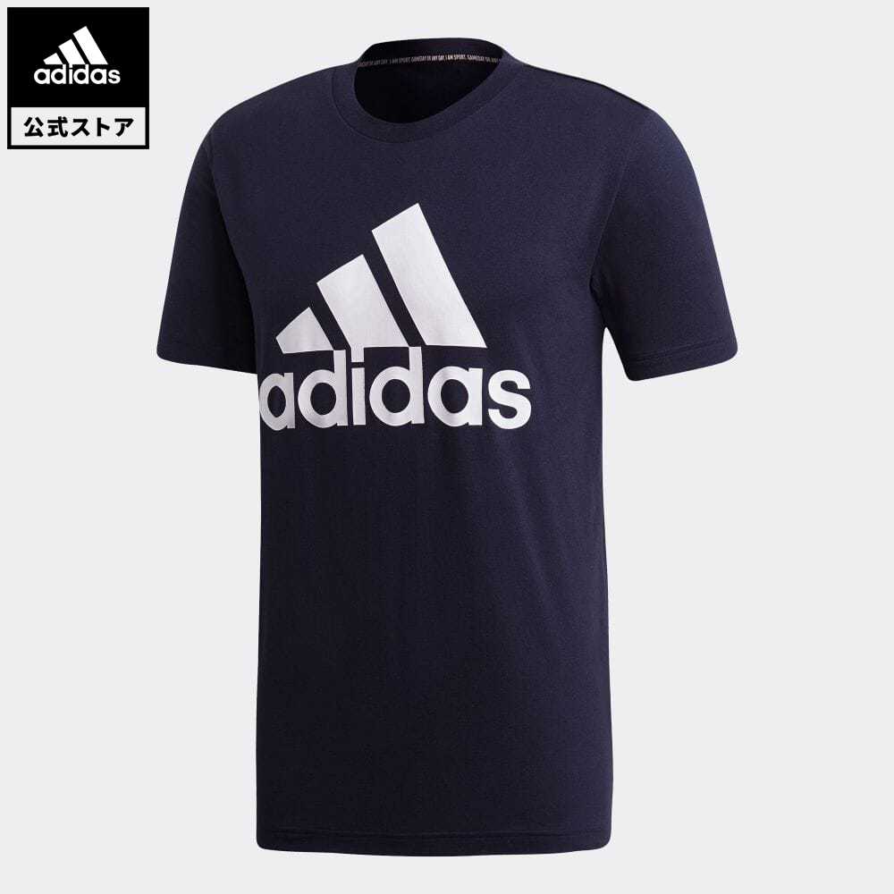 楽天市場 公式 アディダス Adidas 返品可 Musthaves Badge Of Sports Tシャツ アスレティクス メンズ ウェア トップス Tシャツ 青 ブルー Dt9932 半袖 Adidas Online Shop 楽天市場店