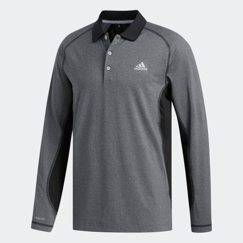 adidas long sleeve polo shirts for men