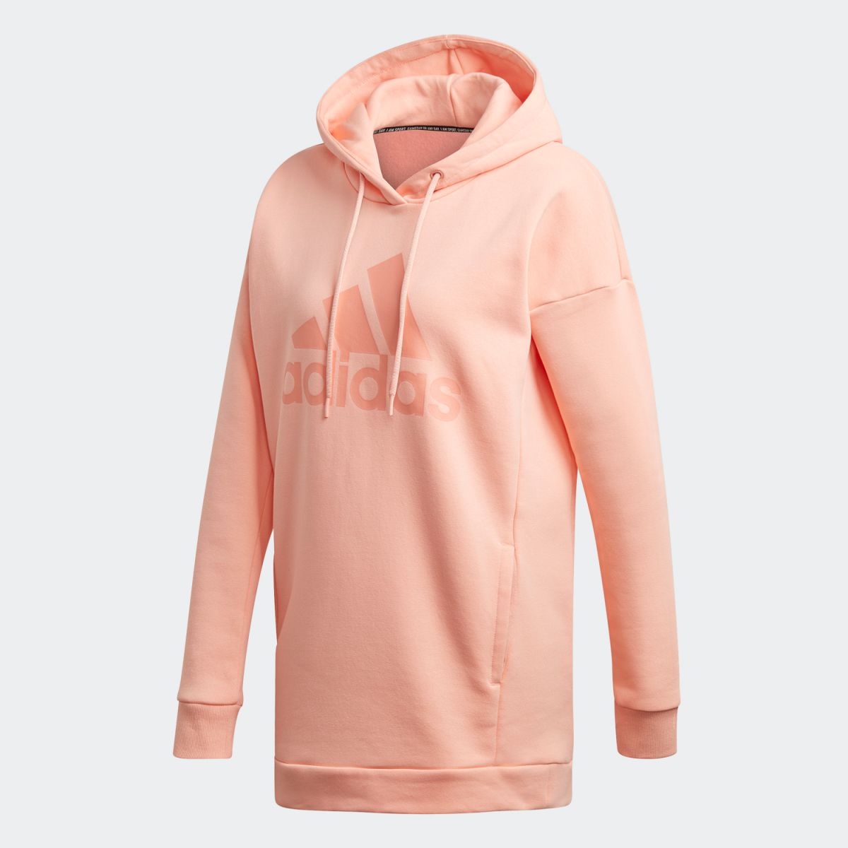 楽天市場 公式 アディダス Adidas マストハブ バッジ オブ スポーツ ロゴ パーカー Must Haves Badge Of Sport Logo Hoodie アスレティクス レディース ウェア トップス パーカー スウェット ピンク Dx7964 トレーナー Adidas Online Shop 楽天市場店