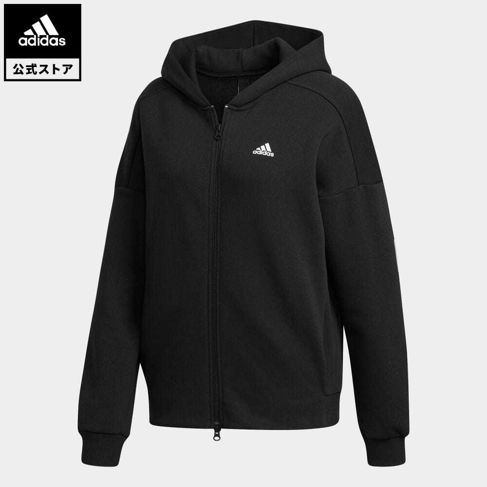 楽天市場 公式 アディダス Adidas 返品可 スポーツ 2 ストリート パーカー Sport 2 Street Hoodie アスレティクス レディース ウェア トップス パーカー フーディー スウェット トレーナー 黒 ブラック Ed1515 トレーナー Adidas Online Shop 楽天市場店
