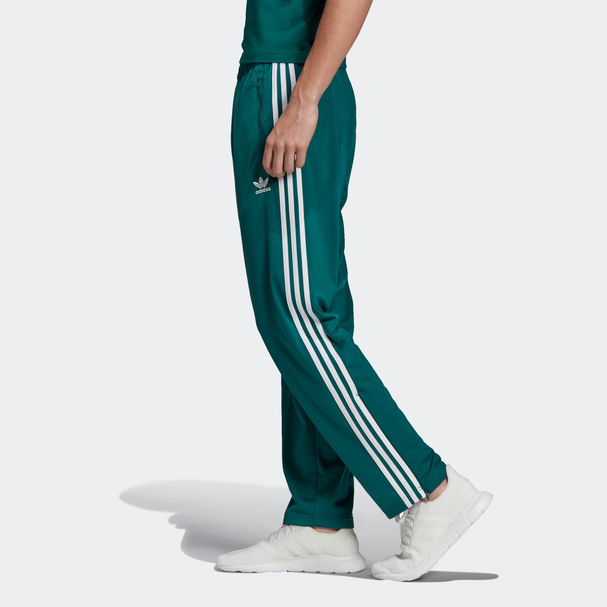 adidas firebird track pants green