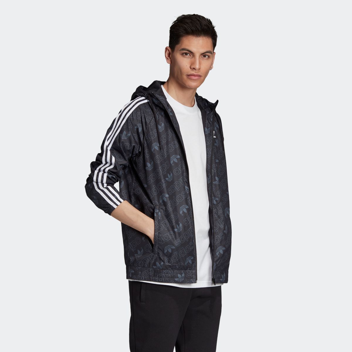 楽天市場 公式 アディダス Adidas Mono Windbreaker オリジナルス メンズ ウェア アウター ウインドブレーカー 黒 ブラック Ed7047 P1104 Adidas Online Shop 楽天市場店