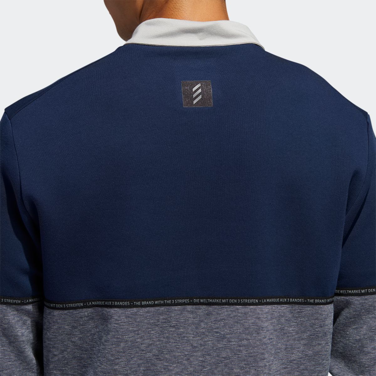 adicross heather fleece crew sweatshirt