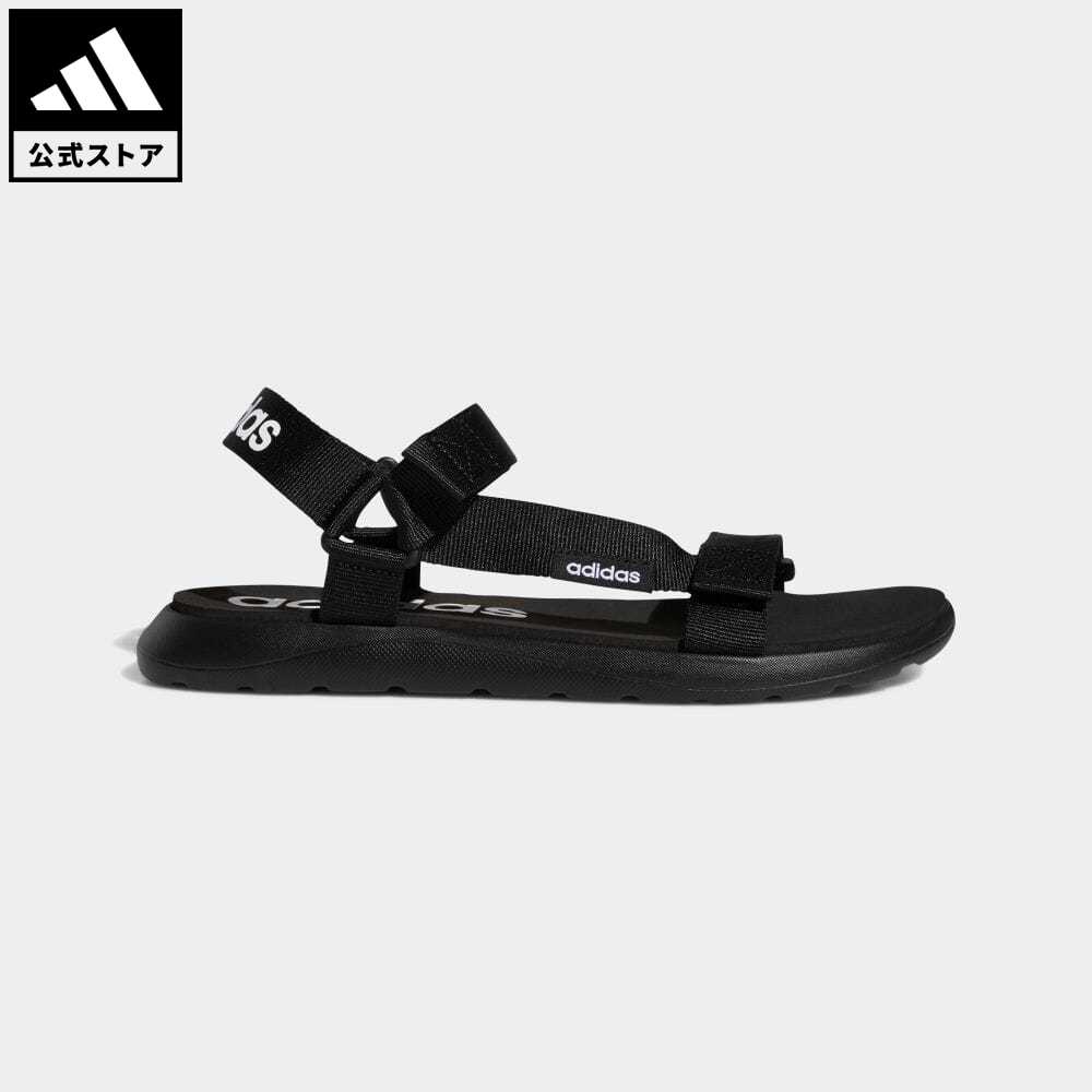 楽天市場 公式 アディダス Adidas 返品可 水泳 コンフォート サンダル Comfort Sandals レディース メンズ シューズ サンダル 黒 ブラック Eg6514 Adidas Online Shop 楽天市場店