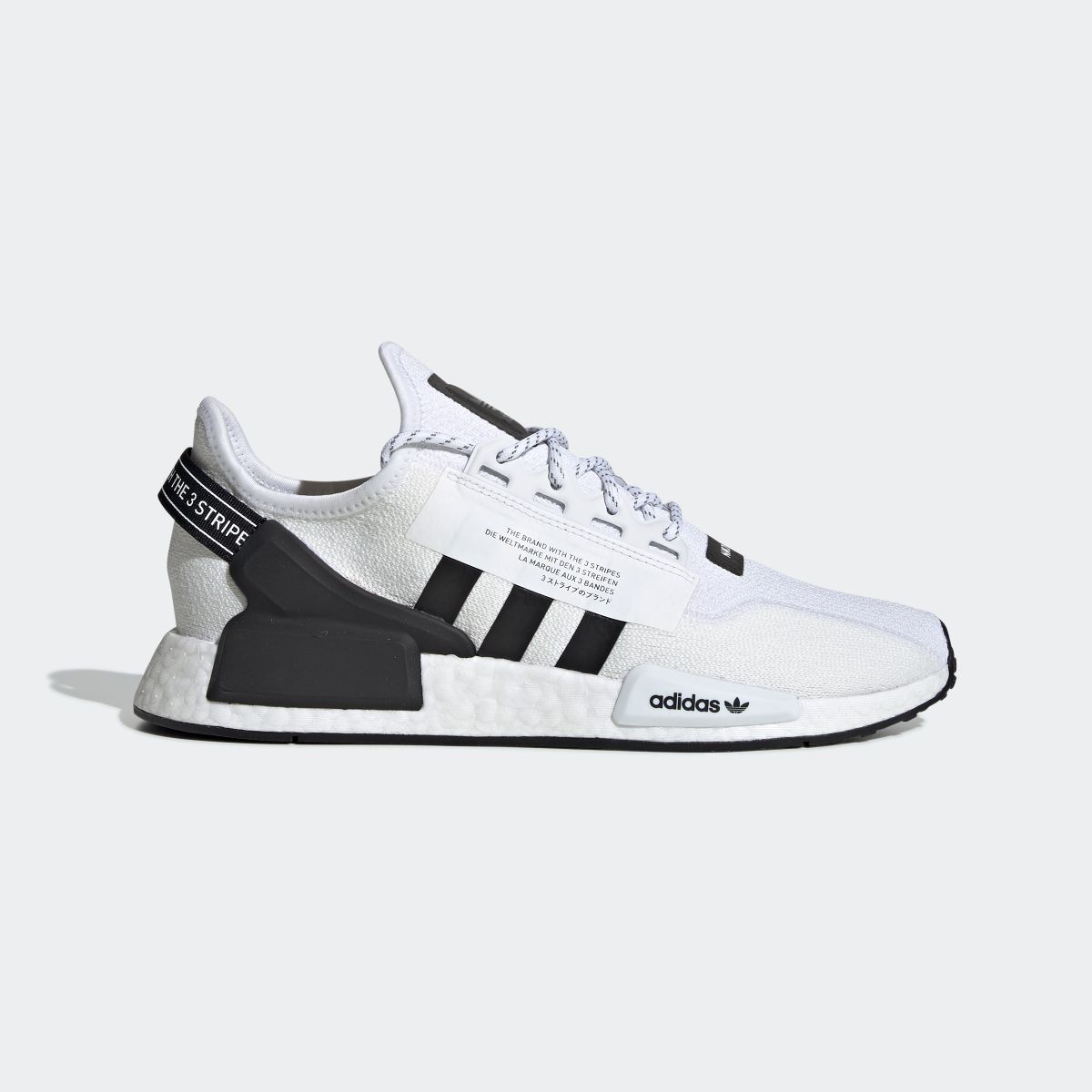 Adidas nmd r1 shoes core black carbon trace scarlet eBay