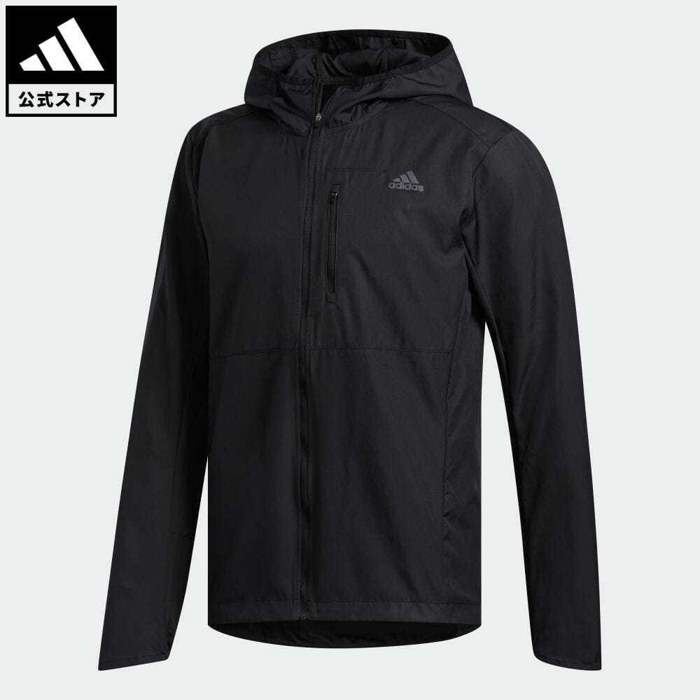 楽天市場 公式 アディダス Adidas ランニング オウン ザ ラン フード付き ウインドジャケット Own The Run Hooded Wind Jacket メンズ ウェア アウター ジャケット 黒 ブラック Fl6964 ランニングウェア Adidas Online Shop 楽天市場店