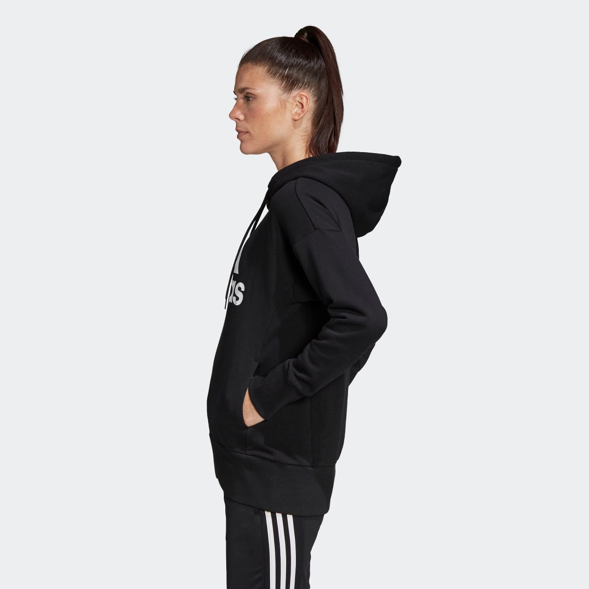 楽天市場 公式 アディダス Adidas バッジ オブ スポーツ ロング パーカー Badge Of Sport Long Hoodie レディース ウェア トップス パーカー スウェット 黒 ブラック Fm1044 トレーナー P1030 Adidas Online Shop 楽天市場店