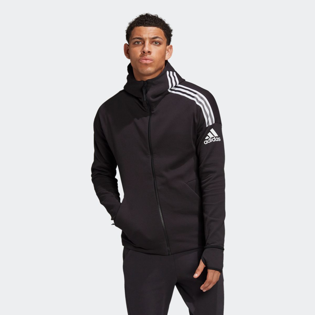 3 stripes hoodie