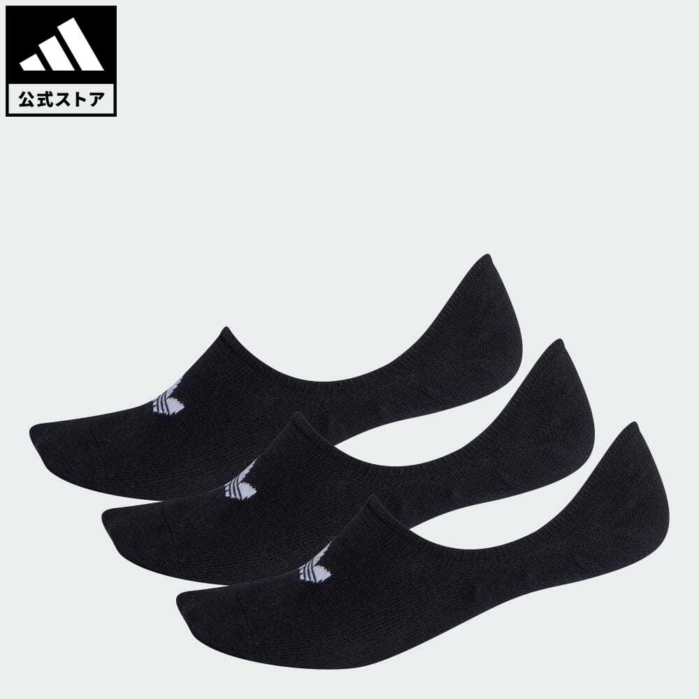 楽天市場 公式 アディダス Adidas 返品可 ノーショー ソックス 3足組 オリジナルス レディース メンズ アクセサリー ソックス 靴下 シューズインソックス 黒 ブラック Fm0677 Adidas Online Shop 楽天市場店