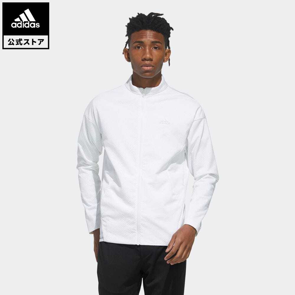 楽天市場 公式 アディダス Adidas ゴルフ メッシュボンディング 長袖ウインド メンズ ウェア アウター ジャケット 白 ホワイト Fi8765 Adidas Online Shop 楽天市場店