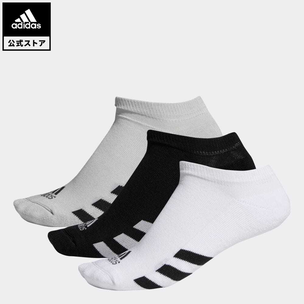 楽天市場 公式 アディダス Adidas 返品可 ゴルフ ノーショー ソックス 3足組み No Show Socks 3 Pairs メンズ アクセサリー ソックス 靴下 シューズインソックス 黒 ブラック Dm6092 Adidas Online Shop 楽天市場店