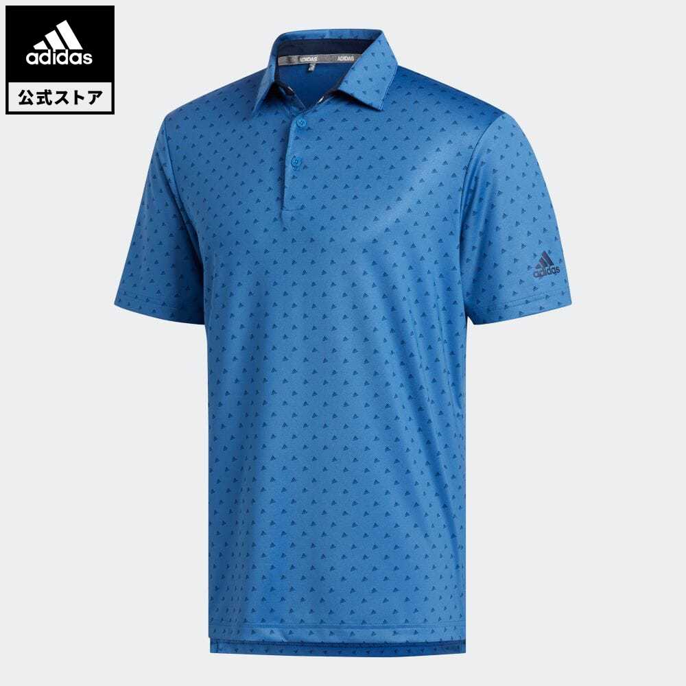楽天市場 公式 アディダス Adidas 返品可 ゴルフ Ultimate365 Bosモノグラム 半袖シャツ メンズ ウェア トップス ポロシャツ 青 ブルー Fj97 Adidas Online Shop 楽天市場店