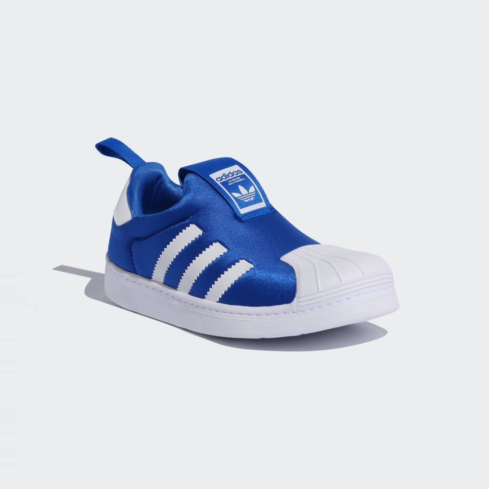 楽天市場 公式 アディダス Adidas 返品可 Ss 360 オリジナルス キッズ シューズ スニーカー スリッポン 青 ブルー Ef6632 ローカット Adidas Online Shop 楽天市場店