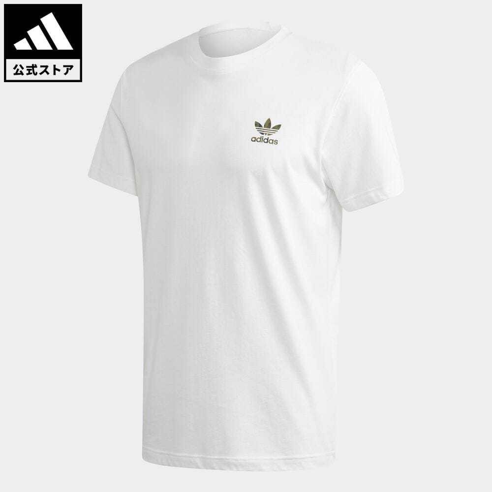 楽天市場 50 Offクーポン対象 01 07 10 00 01 17 09 59 公式 アディダス Adidas 返品可 エッセンシャルズ 半袖 Tシャツ オリジナルス メンズ ウェア 服 トップス Tシャツ 白 ホワイト Fm3355 半袖 Adidas Online Shop 楽天市場店