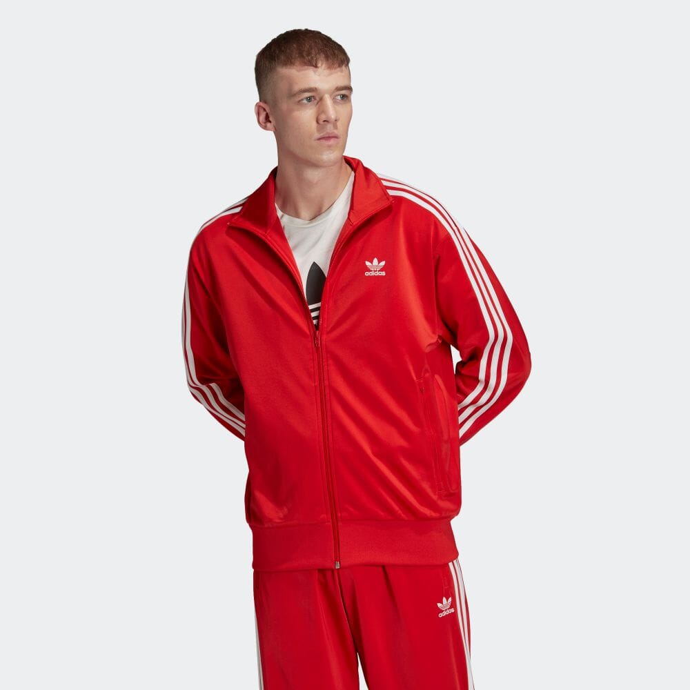 楽天市場 公式 アディダス Adidas 返品可 Firebird Track Top オリジナルス レディース メンズ ウェア トップス ジャージ 赤 レッド Fm3811 Adidas Online Shop 楽天市場店