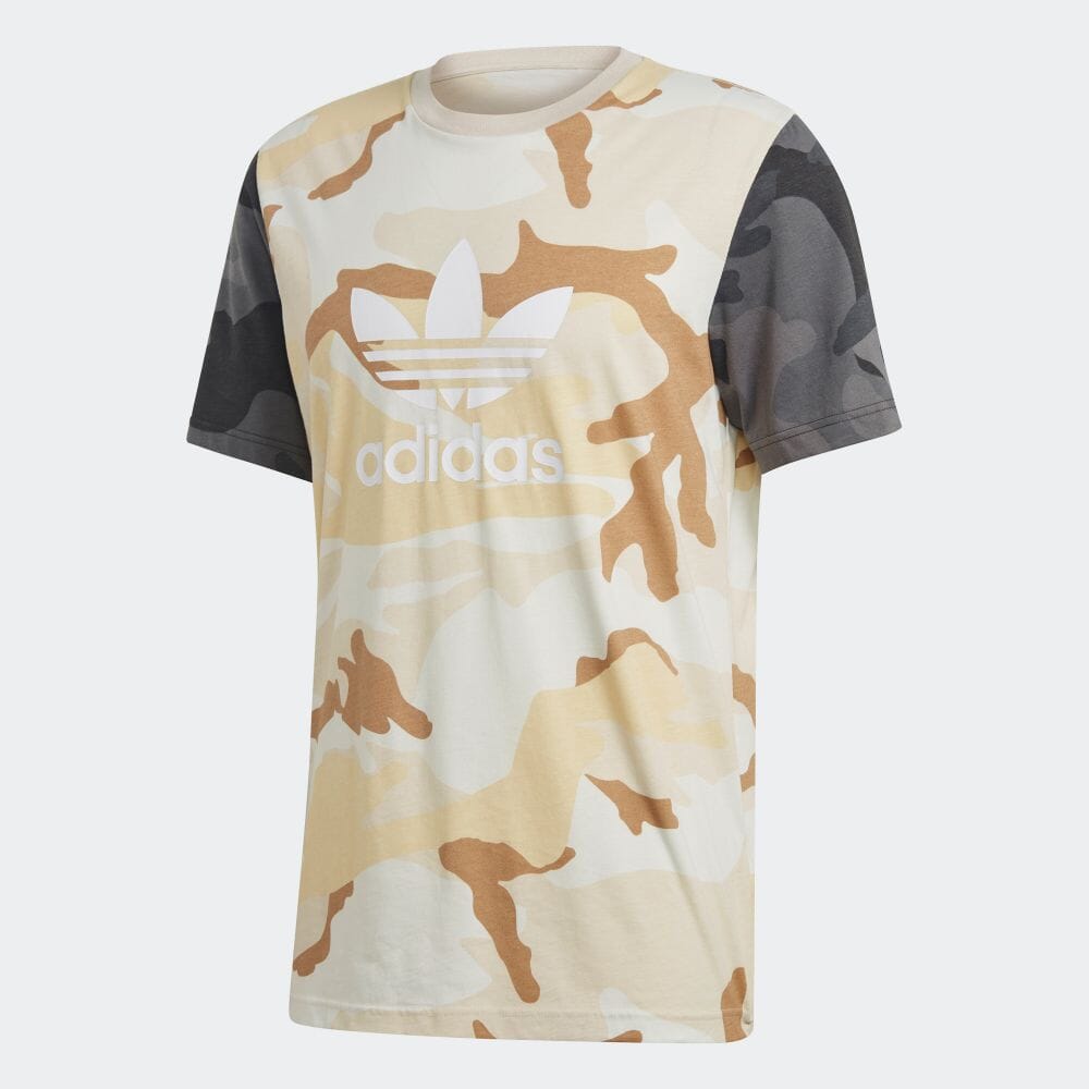 楽天市場 公式 アディダス Adidas カモフラージュ ミックス 半袖tシャツ Camouflage Mix Tee オリジナルス メンズ ウェア トップス Tシャツ Ed6957 半袖 Adidas Online Shop 楽天市場店