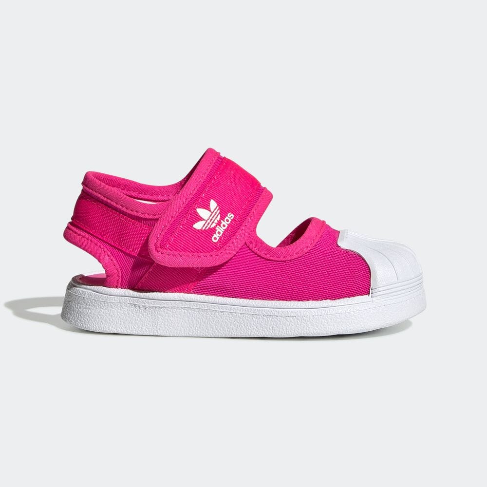 楽天市場 公式 アディダス Adidas 返品可 Ss 360 サンダル Ss 360 Sandals オリジナルス キッズ シューズ サンダル ピンク Eg5712 Adidas Online Shop 楽天市場店