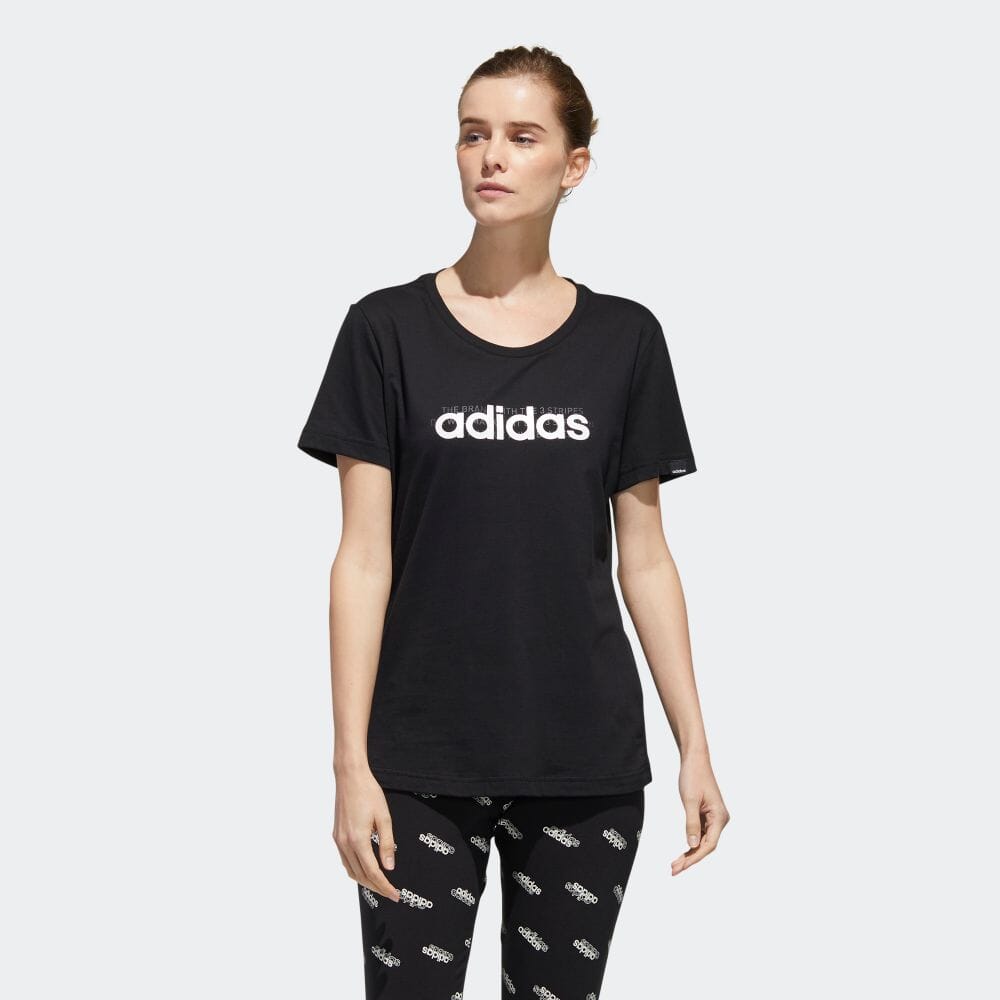 adidas international logo tee