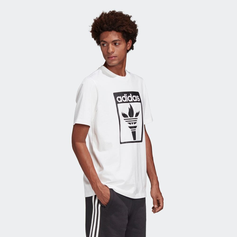 楽天市場 公式 アディダス Adidas Tシャツ オリジナルス レディース メンズ ウェア トップス Tシャツ 白 ホワイト Gk5910 半袖 Adidas Online Shop 楽天市場店