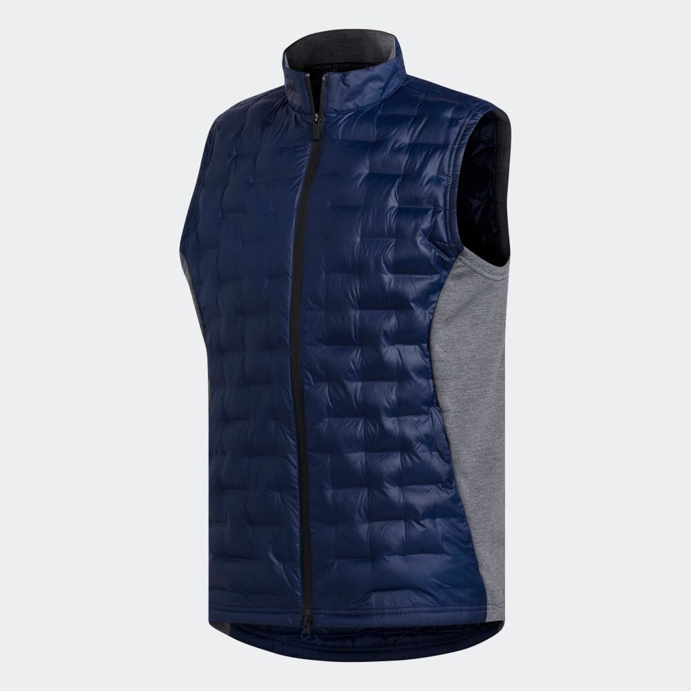 楽天市場 公式 アディダス Adidas ゴルフ Frostguard 中わた フルジップベスト ゴルフ Frostguard Insulated Vest メンズ ウェア アウター ベスト 青 ブルー Dz8549 中わた Adidas Online Shop 楽天市場店