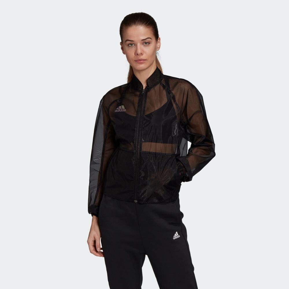 adidas transparent jacket