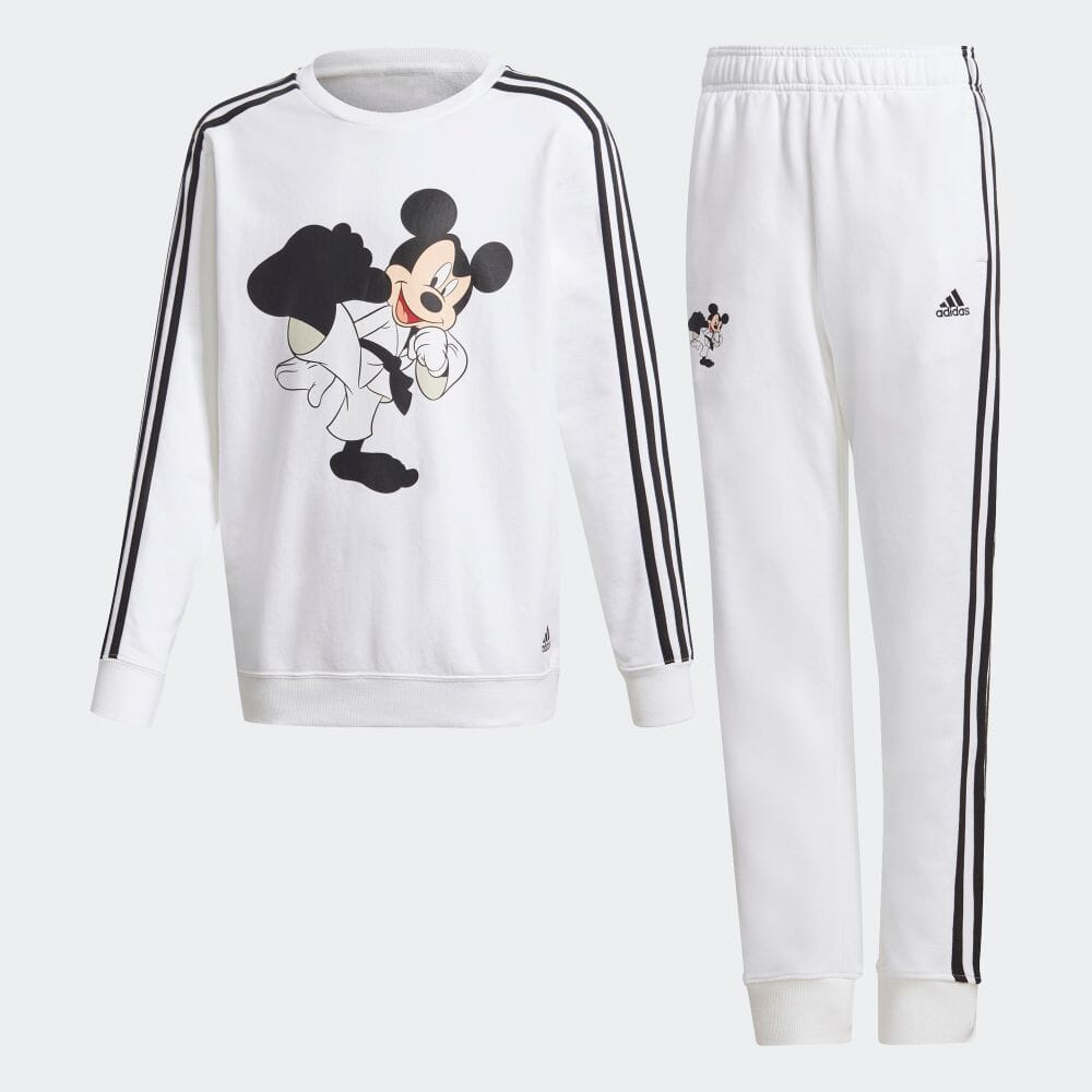 公式 アディダス Adidas Adicolor ミッキーマウス 空手 トレーニング トラックスーツ ジャージセットアップ Mickey Mouse Karate Track Suit キッズ ボーイズ ウェア セットアップ ジャージ Gp9693 P0705 Adidas Online Shop 店 送料無料 返品可 ディズニー