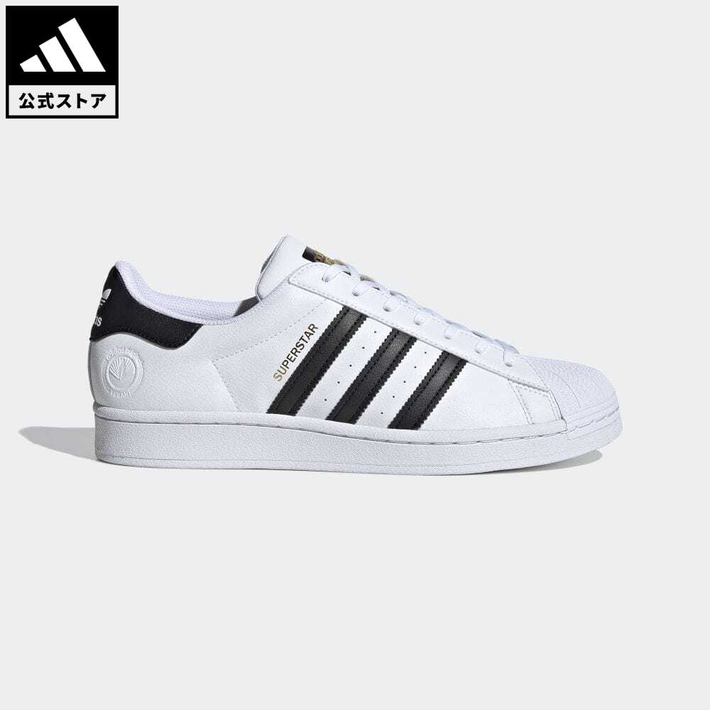 楽天市場 00円offクーポン対象 6 22 10 00 6 28 09 59 公式 アディダス Adidas 返品可 スーパースター ヴィーガン Superstar Vegan オリジナルス レディース メンズ シューズ スニーカー 白 ホワイト Fw2295 ローカット Adidas Online Shop 楽天市場店