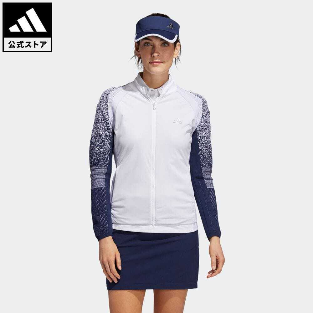 堅苦しさ アディダス Adidas 返品可 ゴルフ 巾綯い交ぜ ストレッチ体操長袖ジャンパー Fully Woven Jacket レディース 御召しもの アウター ジャケット 白 白いこと Fs6317 送料無料 公式割引き販売 セール買値 Pasadenasportsnow Com