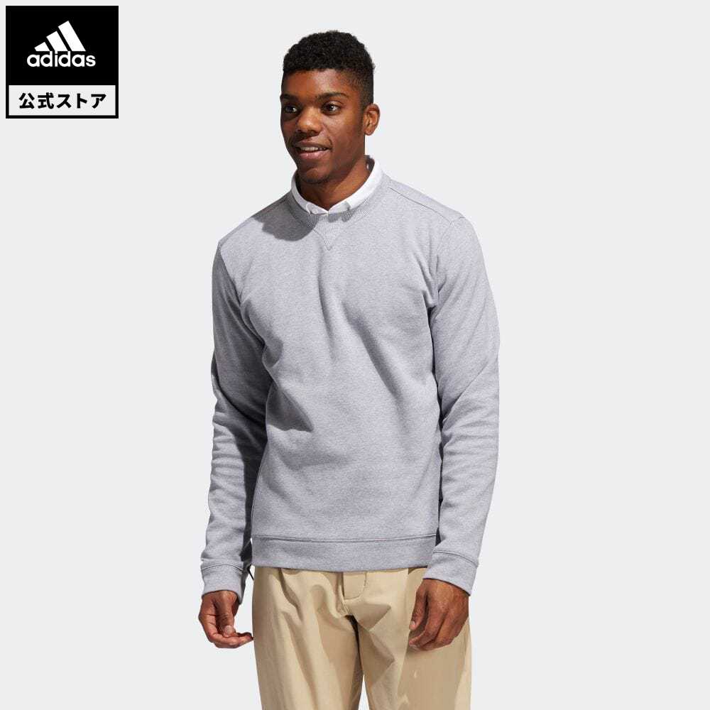 範式 アディダス Adidas 返品可 ゴルフ Adicross 長袖クルーネックスウエット ゴルフ Adicross Crew Sweatshirt メンズ お召し トップス 汗水 鼠色 Gd9053 P1023 貨物輸送無料 公式大売り出し セール入り前 アディ組む通り Pasadenasportsnow Com