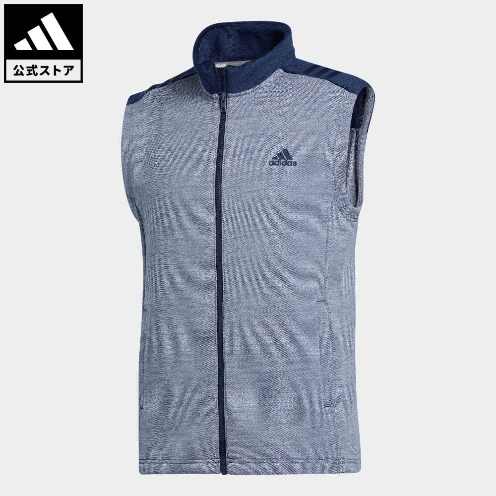 正式に アディダス Adidas 返品可 ゴルフ クロースミクス フルジップスウエットベスト Hybrid Vest メンズ 服 アウター ジャンバー 青色 青味 Fs69 貨物輸送無料 公式販売 セール代金 Pasadenasportsnow Com