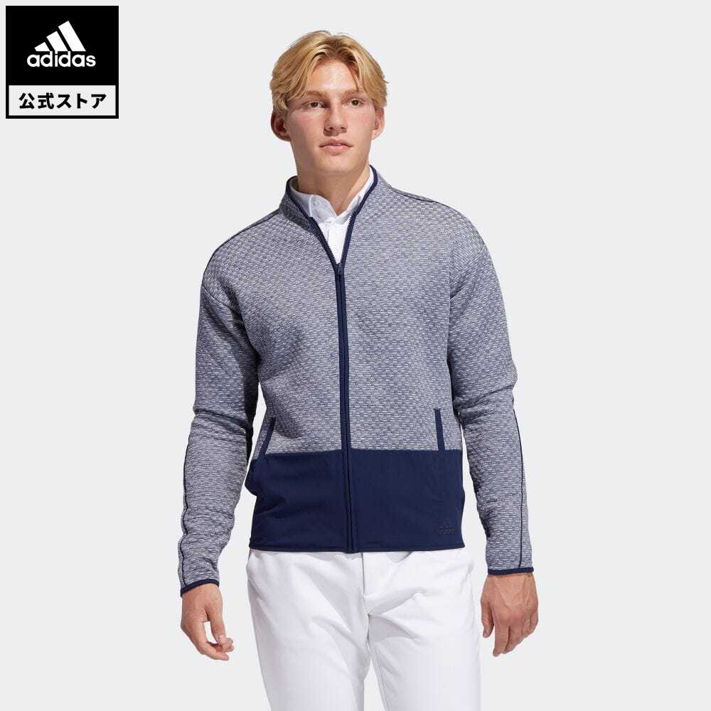 フォーミュラ アディダス Adidas 返品可 ゴルフ Cold Rdy テクスタイル入合せる長袖上衣 ゴルフ Fabric Mix Jacket メンズ 御召し アウター ジャケット 青色信号 青 Fs6925 P1023 送料無料 公式大売り出し セール値打ち Pasadenasportsnow Com