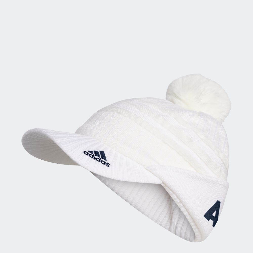 楽天市場 公式 アディダス Adidas ゴルフ ウィメンズ バイザーニットキャップ レディース アクセサリー 帽子 ニット帽 ビーニー 白 ホワイト Gd Adidas Online Shop 楽天市場店